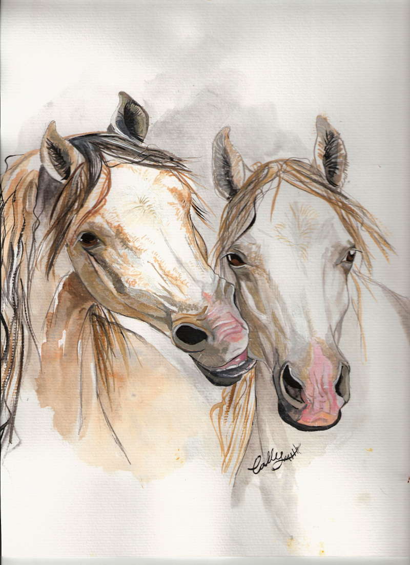arabian water color